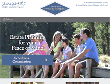 Tablet Screenshot of fm-estateplanning.com